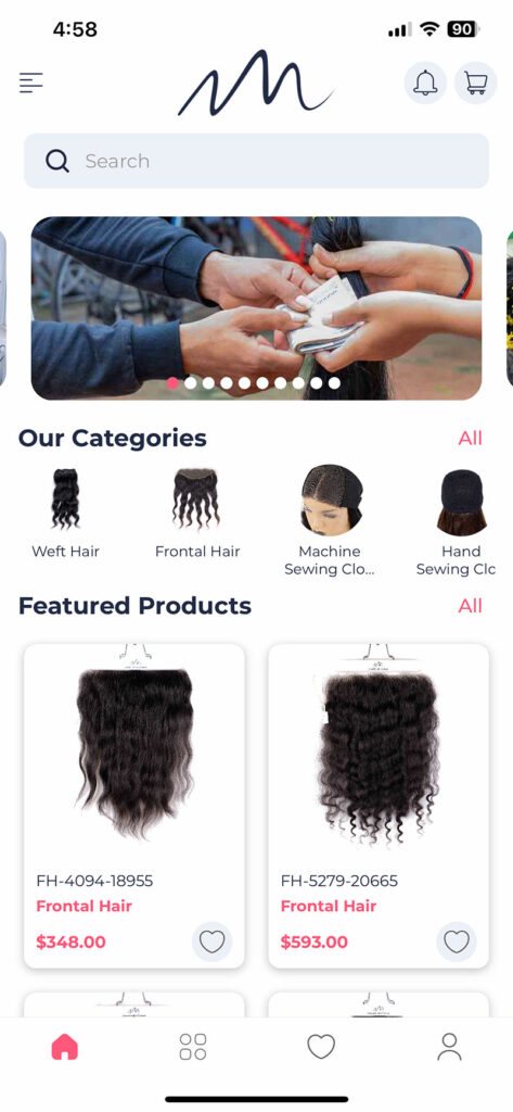 Cambodia Hair Extension Mobile App Siem Reap